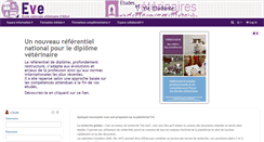 Desktop Screenshot of eve.vet-alfort.fr