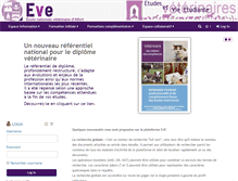 Tablet Screenshot of eve.vet-alfort.fr